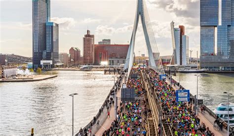 maximale tijd marathon rotterdam